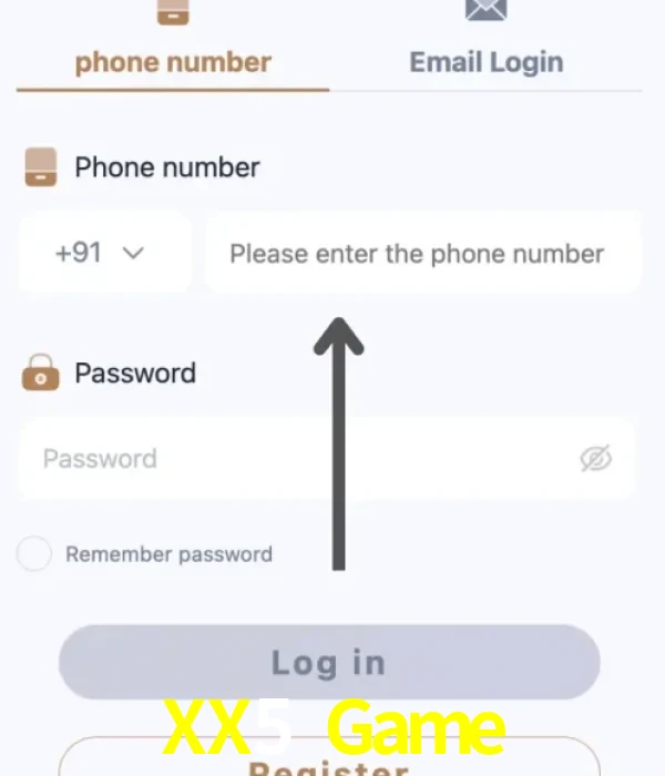 XX5 Game login